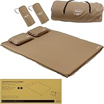 Hilander ダブル　マット 2枚セット　ハイランダー Amazon.co.jp: Hilander(ハイランダー) 8cm インフレーター